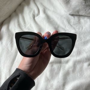 Gucci Seasonal Icon GG0564S Sunglasses - 001 - Black/Crystal